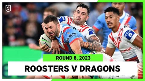 dragons vs roosters round 8